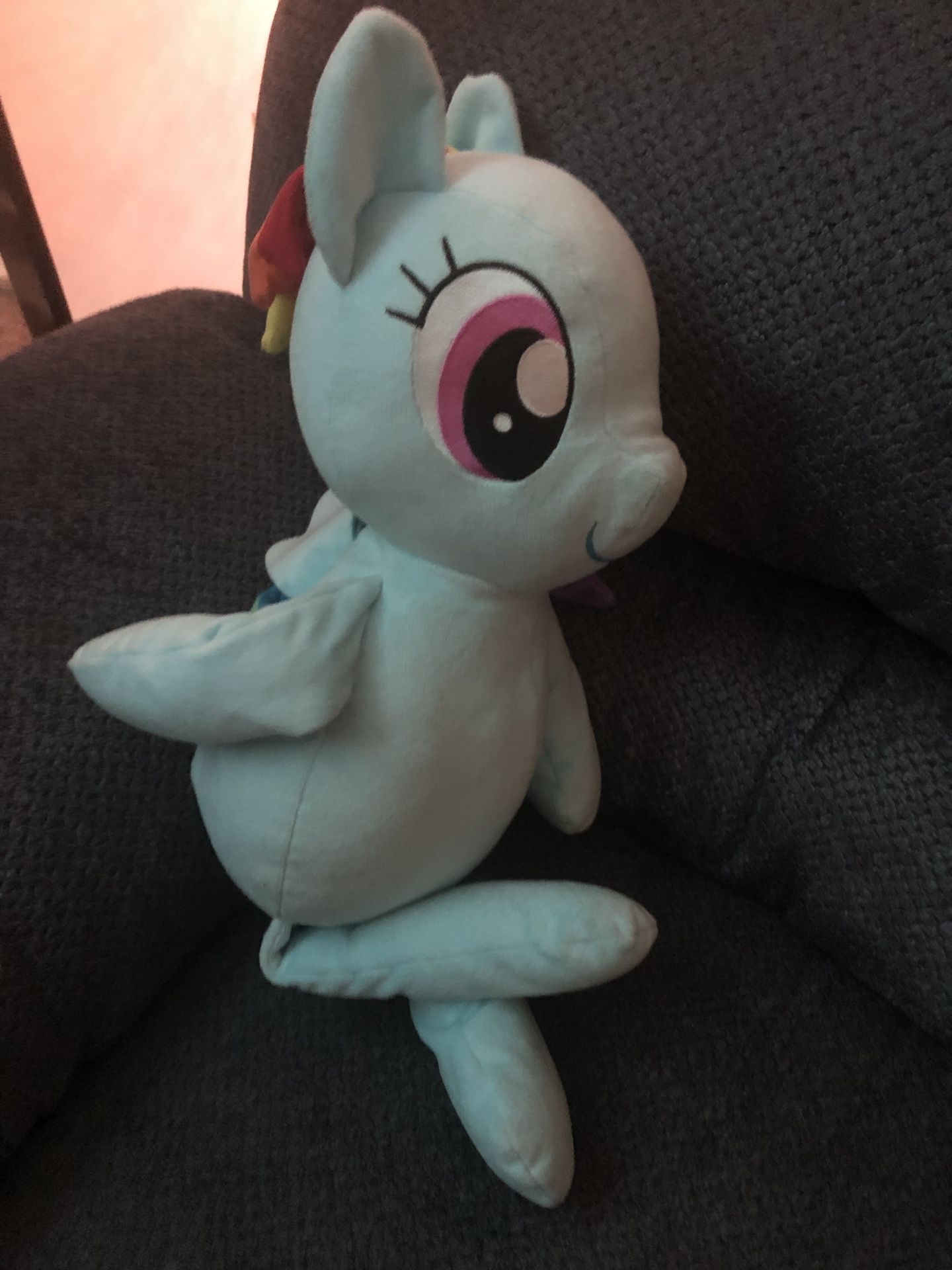 My little pony rainbow plush toy
