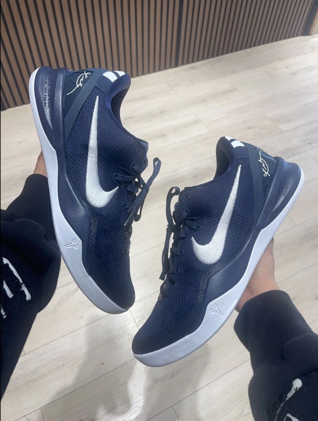 PRE OWNED Nike Kobe 8 Protro College Navy Size 13