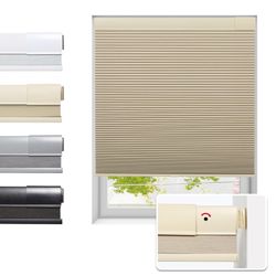 Tonature No Drill Cellular Shades For Indoor Windows