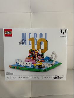 Lionel Messi LEGO #43013 FIFA World Cup Legos 2026 in Hand New Highlights Leg