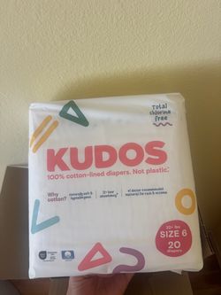Kudos Size 6 Diapers 20 Count