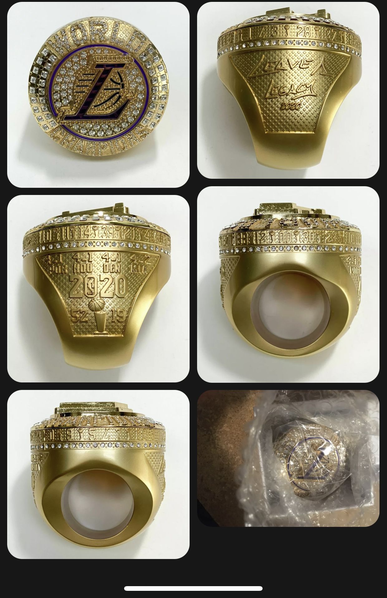 Sportsnet on X: A look at the @Lakers 2020 Championship Rings. 💍🔥 📸: @ Lakers  / X