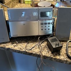 Panasonic CD-R/RW playback Stereo System SC-EN5