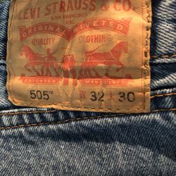 Levi Strauss Mens Jeans—Size—Waist32 And Length 30