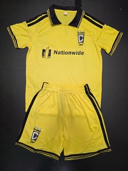 Columbus Crew MLS Soccer Jersey and Shorts Set