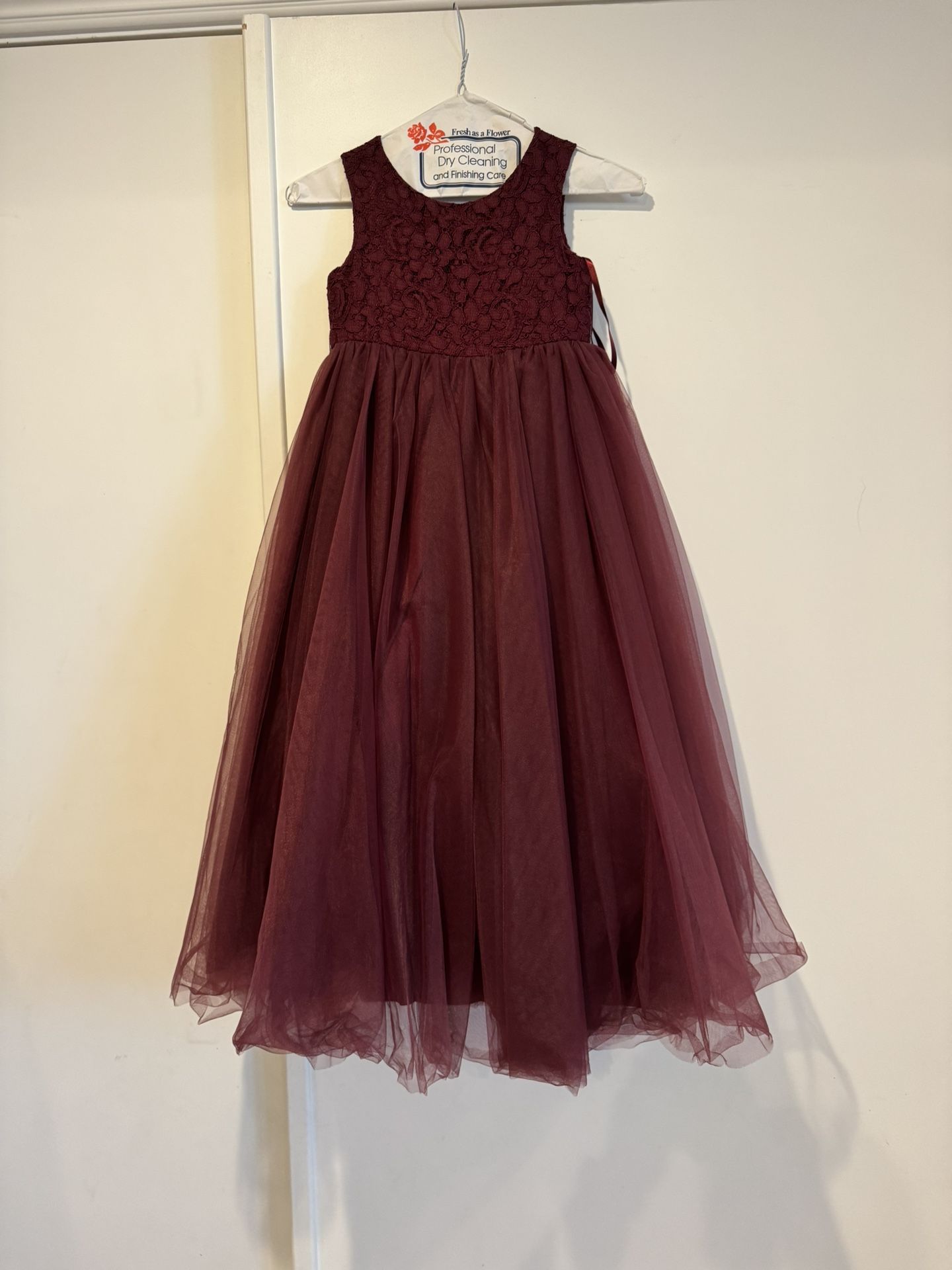 David’s bridal flower Girl Dress