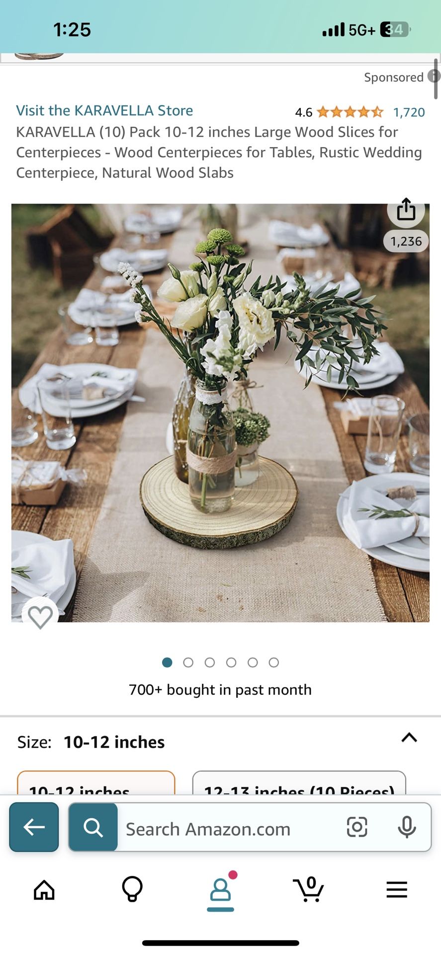 Wood Centerpieces and Namecards