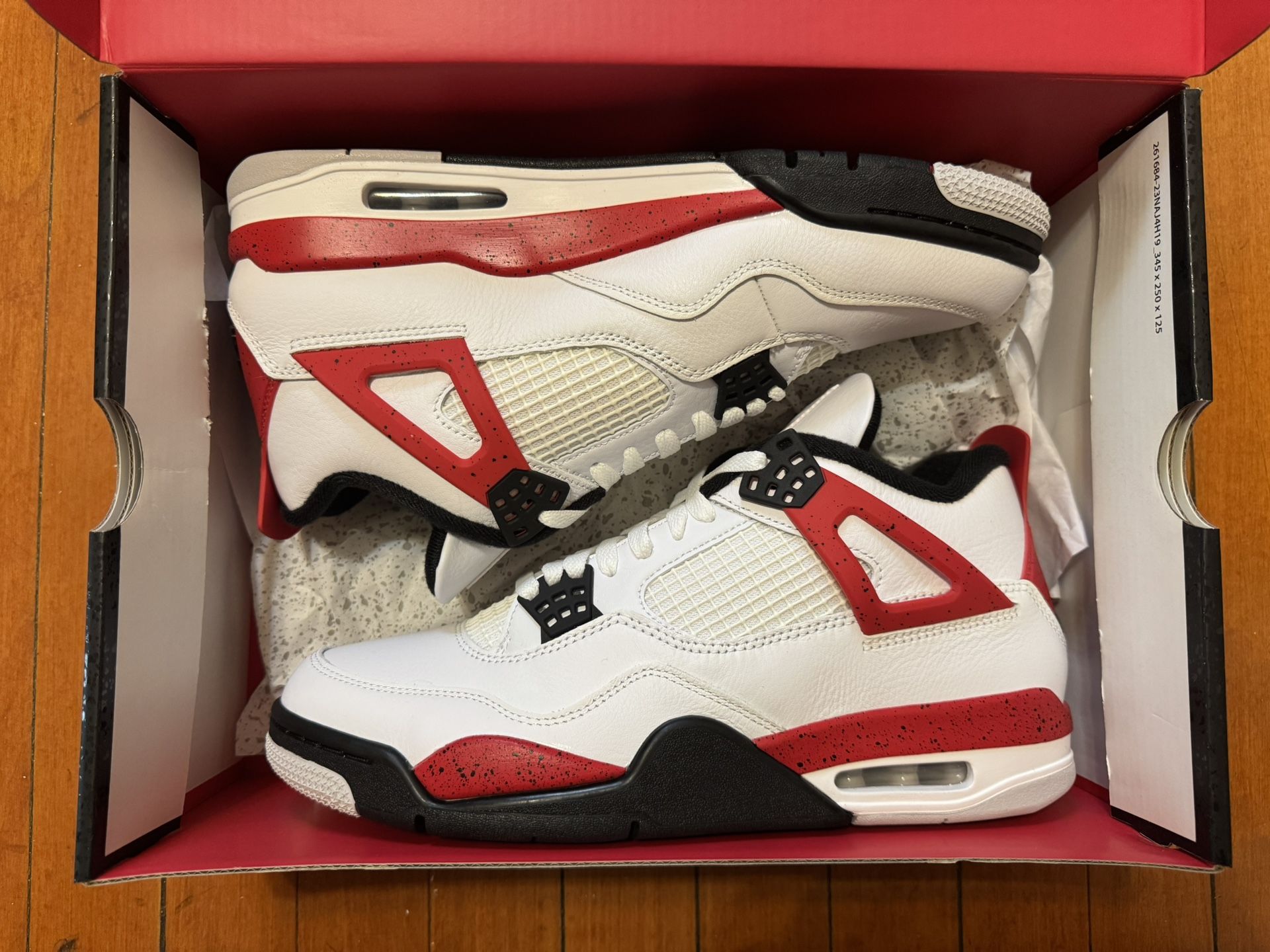 Air Jordan 4 Red Cement size 10.5 New