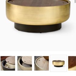 Brand New West Elm Storage Center Table