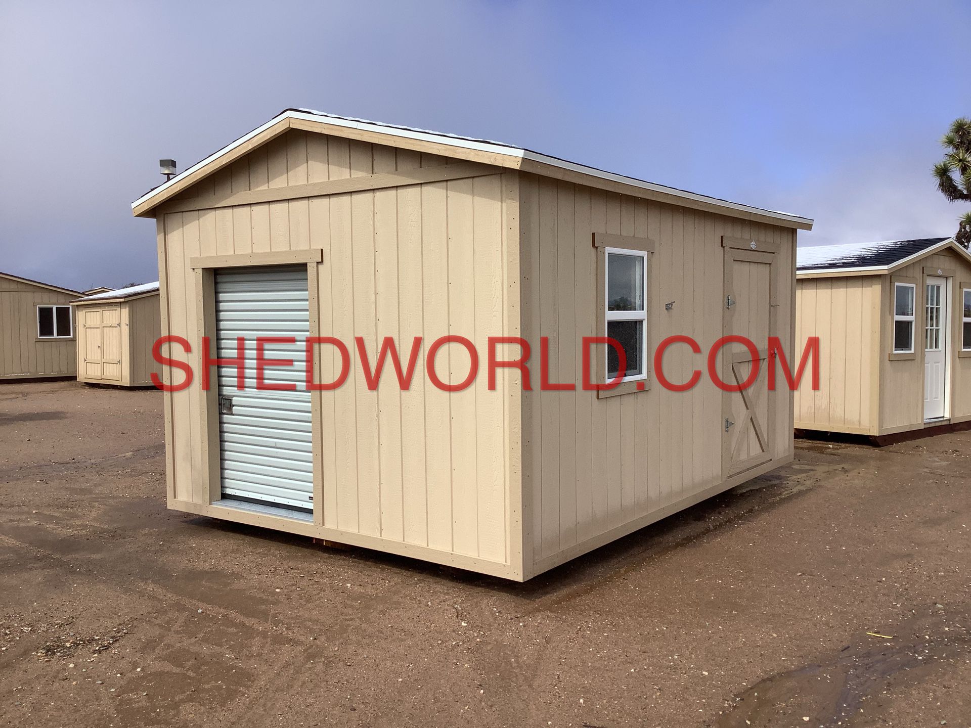 12x16 Tall Peak Shed 8, No Tax/ Plus Delivery 