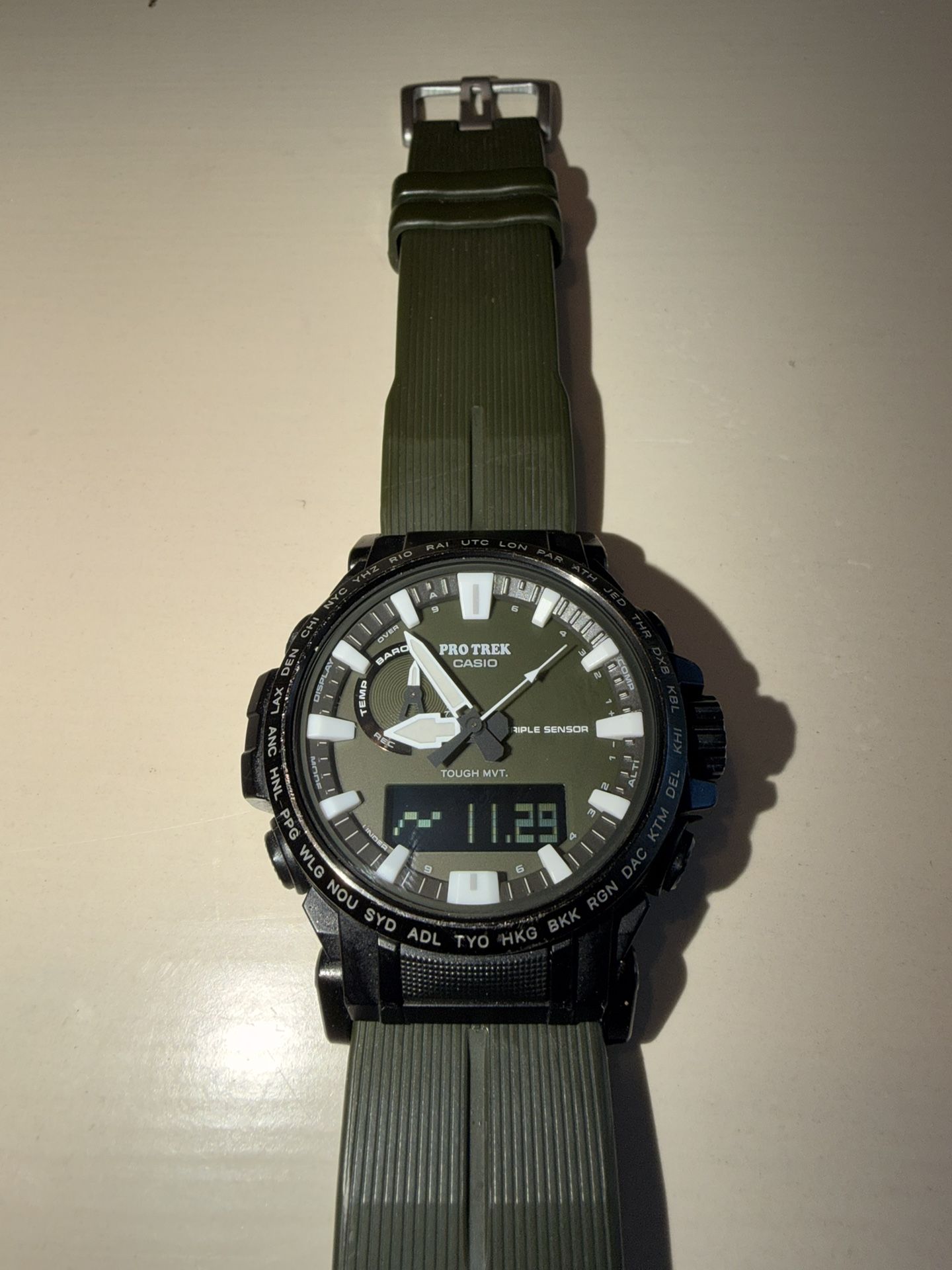 Casio Pro Trek Tough Solar Climber Line