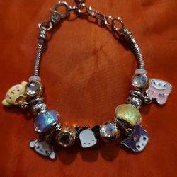 Hello Kitty Character Charm Bracelet $12 Each 