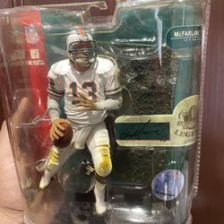 Signed Dan Marino McFarlane Figure – Miami Dolphins – In Box