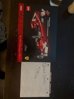 Michael Schumacher LEGO set