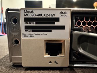 Cisco Meraki MS390-48UX2-HW switches