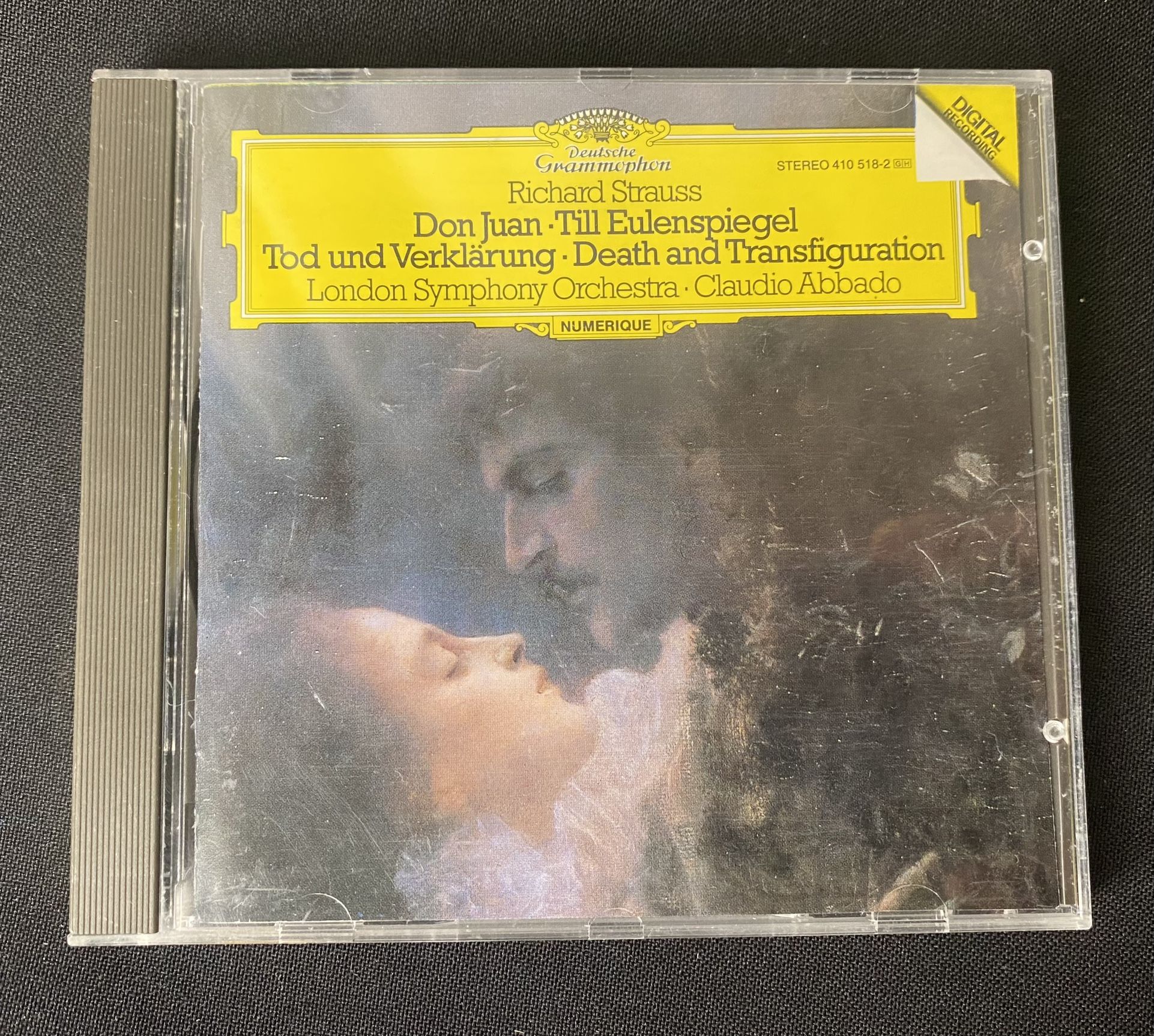 R. Strauss Don Juan Till Eulenspiegel Tod Und Verklärung LSO Abbado CD 1983 Rare