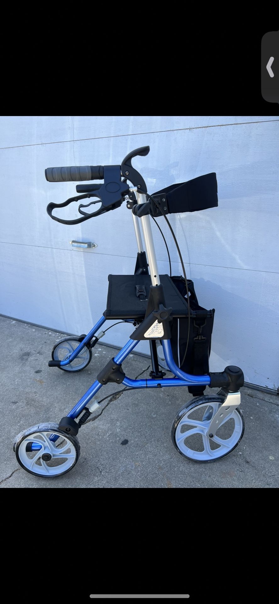 ROLLING WALKER ALUMINUM