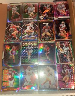 Lot of 1000 random refractors and serial number cards all sports 2026-older