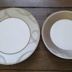 Waterford China Plates, 4ea. Dinner and Salad Plates - never used