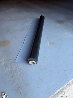 Roll of Black Plastic Sheeting/ Vinyl