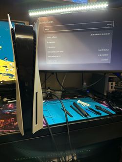 PS5 Disc Edition – 667GB Usable Storage – Firmware 13.60
