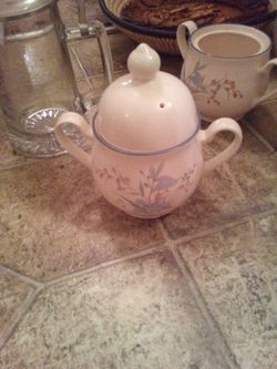 Vintage Keltcraft by Noritake Sugar Bowl with Lid "Kilkee 9109" Made in Ireland
