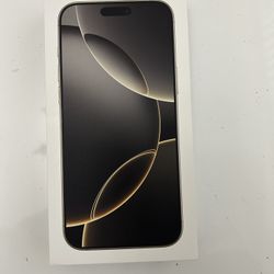 iPhone 16 Pro Max 256GB - Unlock