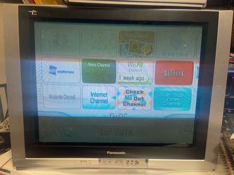 Panasonic CT-27SL15 ~ Retro Tube Television ~ Retro Gaming