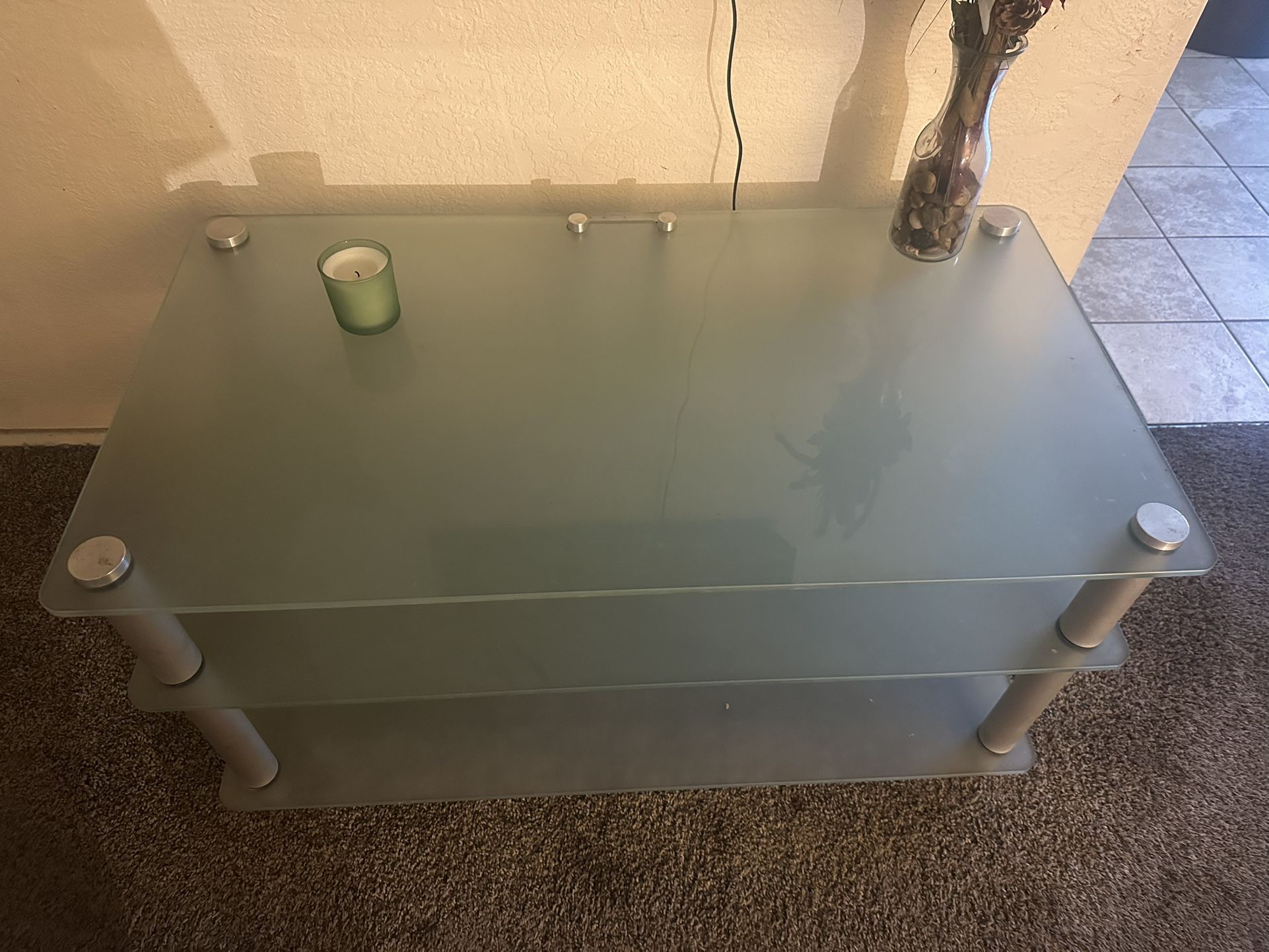 Nice Glass TV Stand