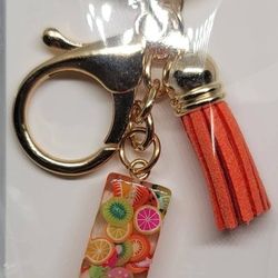 Resin Letter Keychains #2