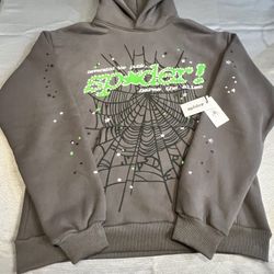 Gray Spider Hoodie (Size S)