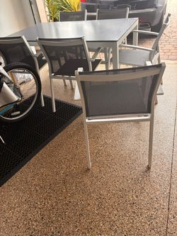 Patio table and chairs
