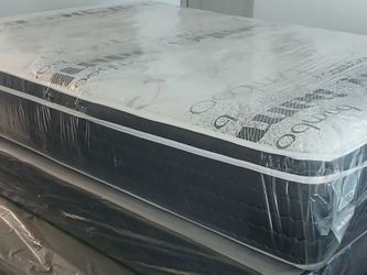 $200 Queen Pillow Top Mattress Only Brand New Free Delivery Same Day