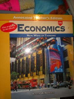 Economics new ways of thinking annotated teachers edition