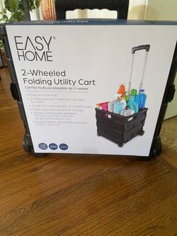 Easy Home 2-Wheeled Folding Utility Cart