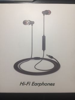 Hi fi earphone