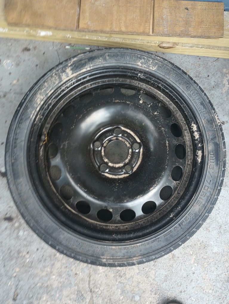 5 Lug Spare Tire