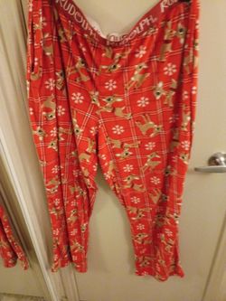 Rudolph the Red-Nosed Reindeer Pajama Pants