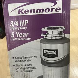 New Kenmore Heavy Duty 3/4 HP