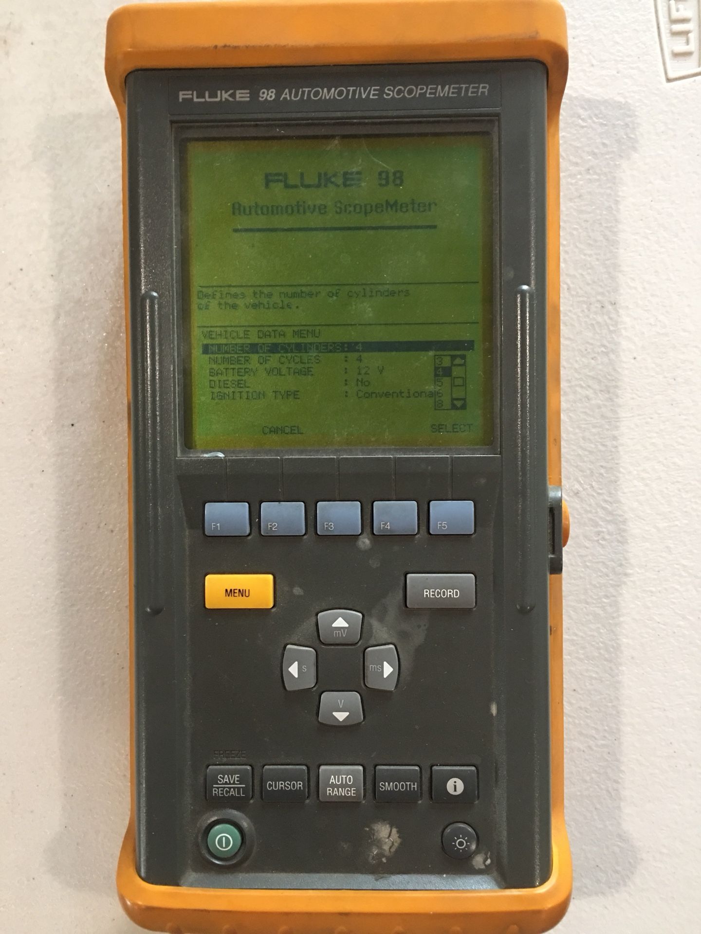 Fluke 98 Automotive Scope Meter