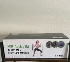 Portable Gym & Resistance band bar