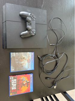 PS4 Bundle W/ Controller & Games