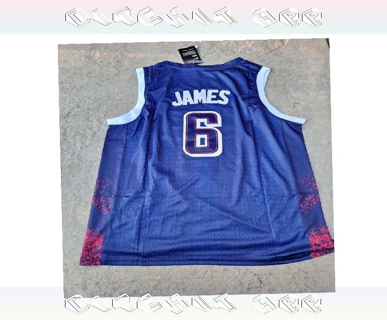 LeBron James USA Jersey Real Sports Gear doctor trial