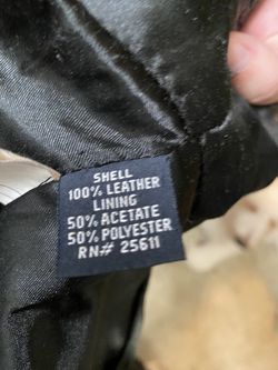 Leather women’s jacket size medium