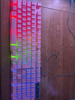 Pink 100% rgb keyboard