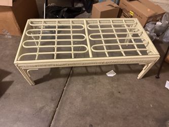 glass coffee table