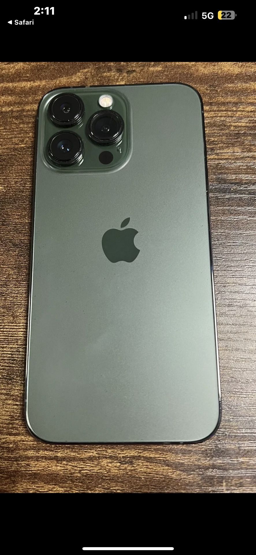 iPhone 13 Pro Max 128gb Alpine Green