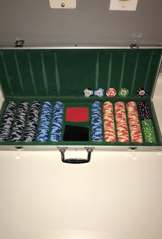 Authentic Paulson Poker Chips
