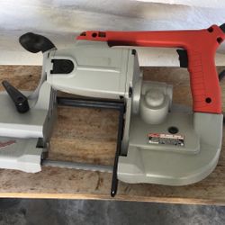 Electric Milwaukee Band Saw