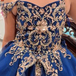 Dress Navi Blue 8 or 10 Years